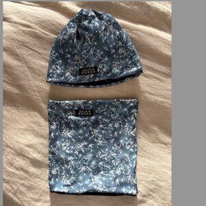 Alpine Skida hat and neck warmer